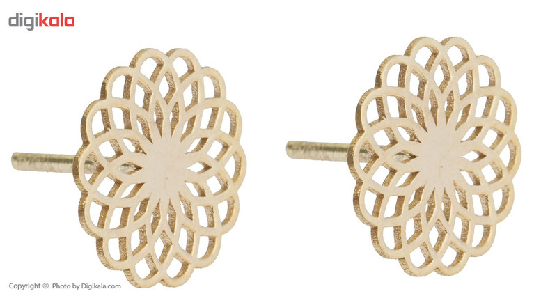 نیم ست طلا 18 عیار زنانه رزا مدل SG103