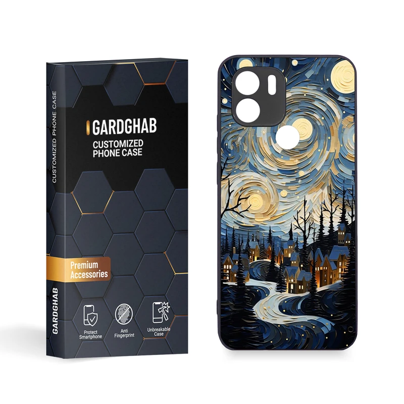 کاور گارد قاب مدل منظره مناسب برای گوشی موبایل شیائومی Redemi A1 Plus/Poco  C51