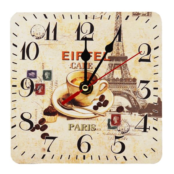 ساعت رومیزی طرح coffee کد 406 ساعت رومیزی طرح coffee کد 406