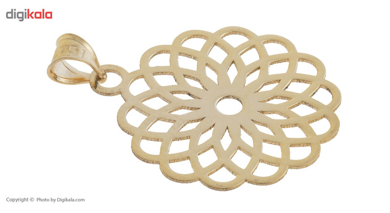 نیم ست طلا 18 عیار زنانه رزا مدل SG103