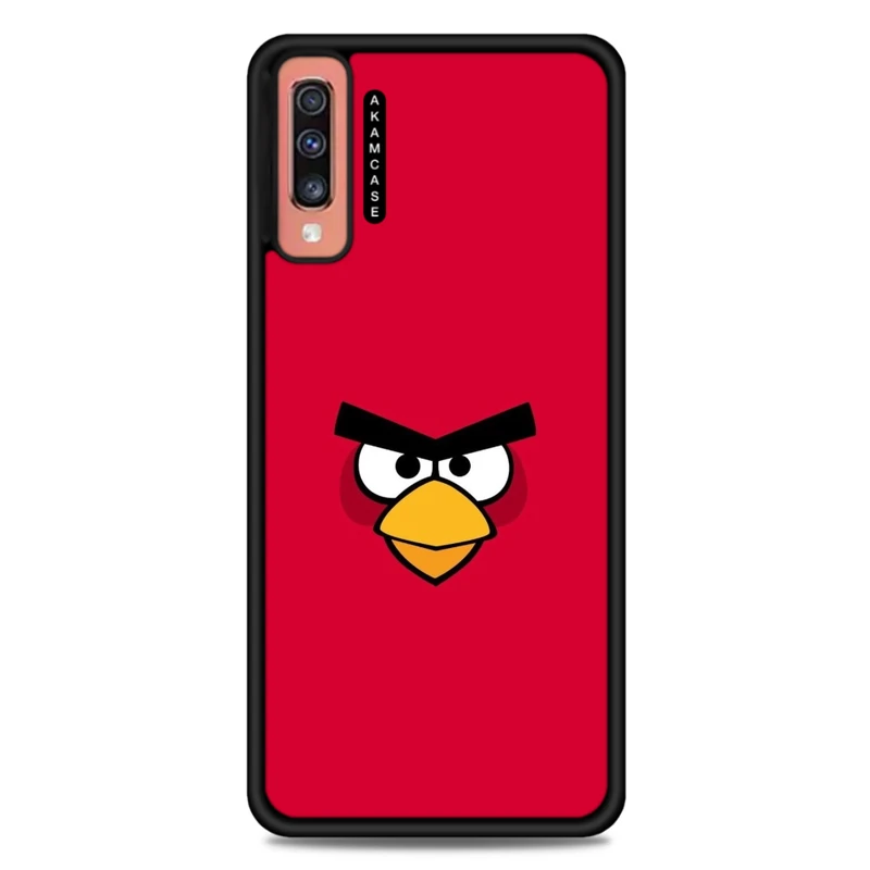 کاور آکام مدل AMC-WSGA70-ANGRY BIRDS15 مناسب برای گوشی موبایل سامسونگ Galaxy A70