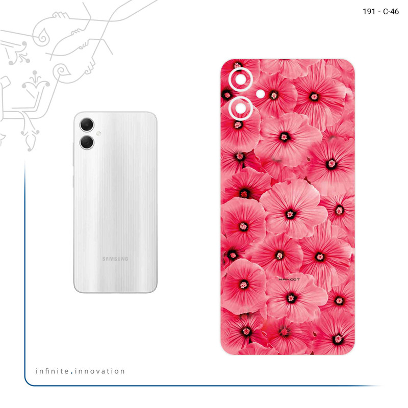 برچسب پوششی ماهوت مدل Pink_Flower مناسب برای گوشی موبایل سامسونگ Galaxy A05