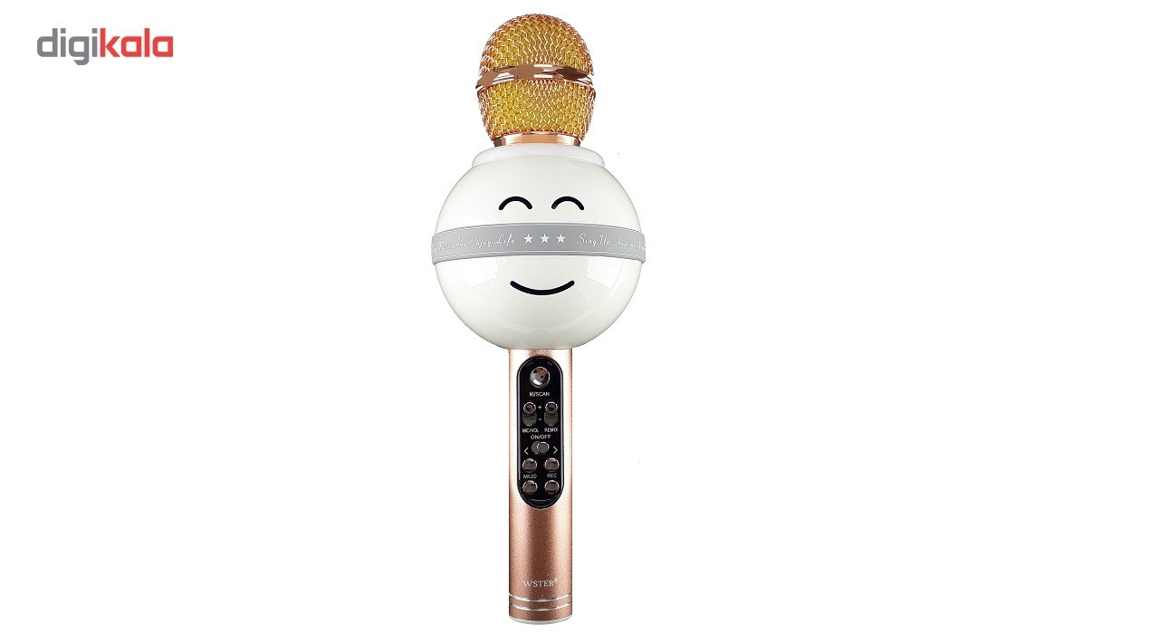 بلندگو دستی با اکو و بلوتوث  مدل WS-878