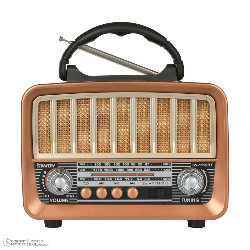 رادیو ساووی مدل SV-1110BT