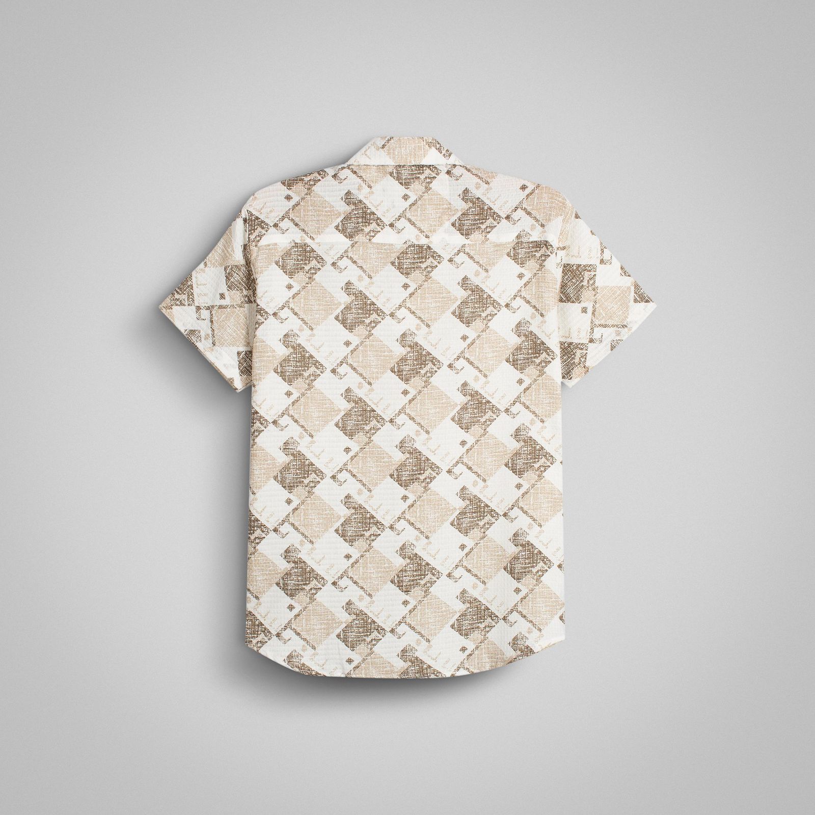 پیراهن آستین کوتاه یقه برگردان مردانه باینت مدل 830-4 -  - 4