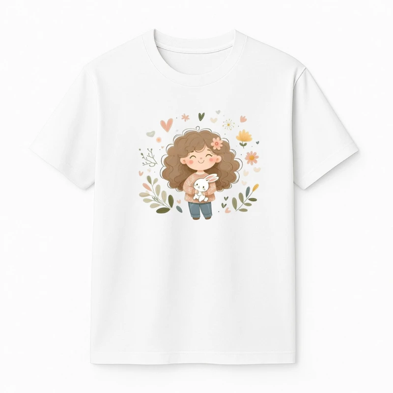 تی‌شرت آستین کوتاه دخترانه کد 23