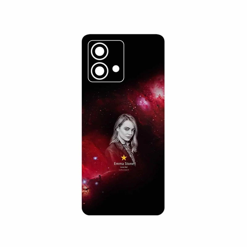 برچسب پوششی ماهوت مدل Emma Stone مناسب برای گوشی موبایل موتورولا Moto G84