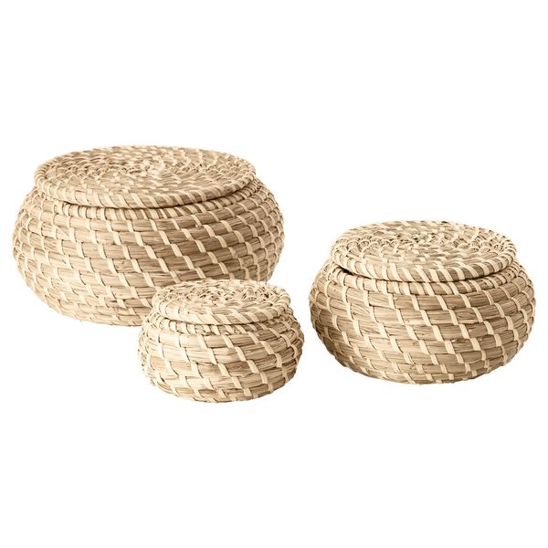 سبد ایکیا مدل Fryken - بسته 3 عددی سبد ایکیا مدل Fryken - بسته 3 عددی