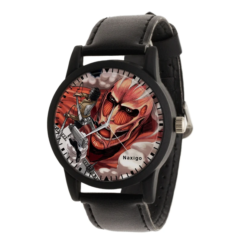 ساعت مچی عقربه ای ناکسیگو مدل حمله به تایتان کد LF6817