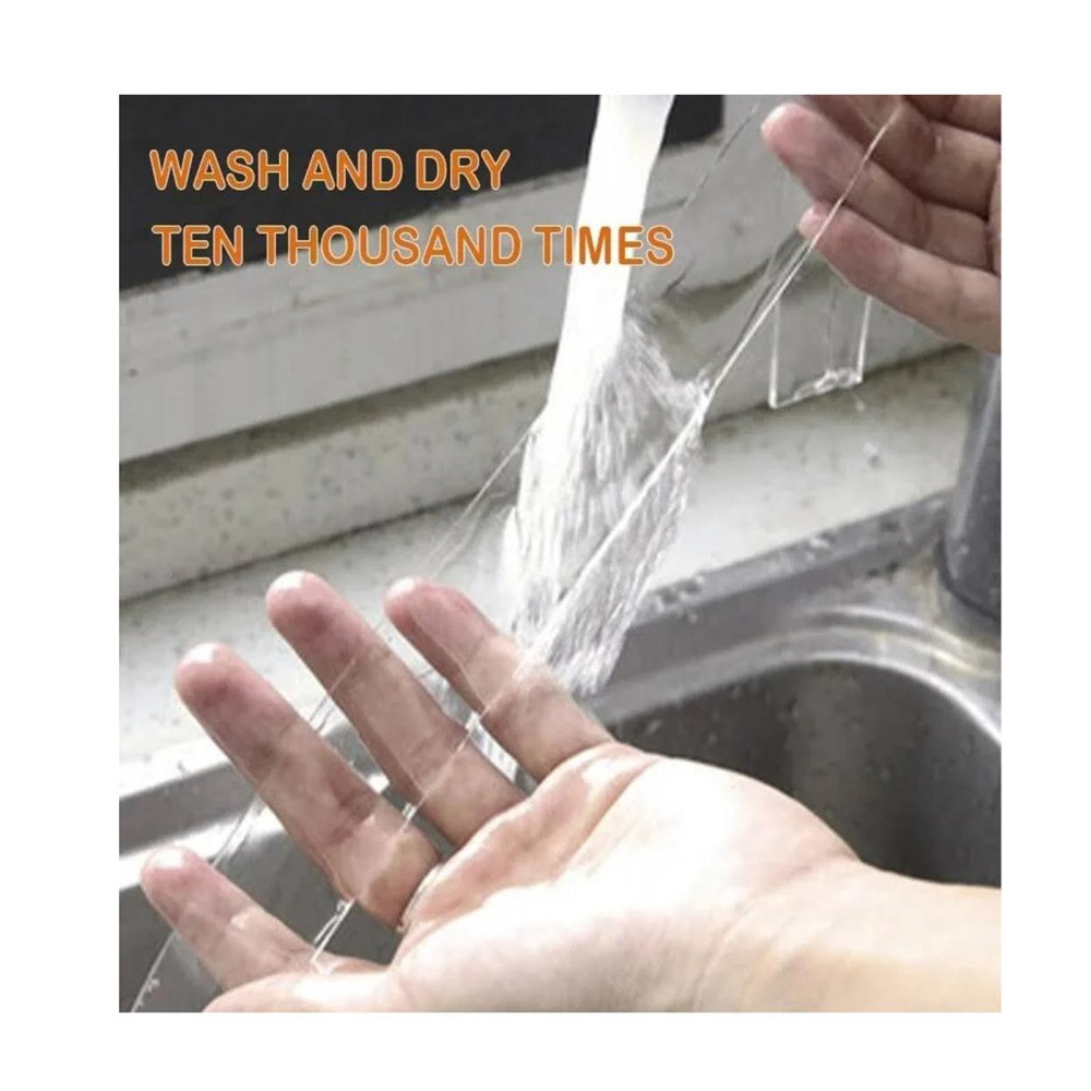 نوار چسب دو طرفه نامریی بوس تیپ مدل نانو واترپروف کد BT60 طول 1 متر