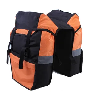 کیف خورجینی دوچرخه طرح کوله ای مدل MG07