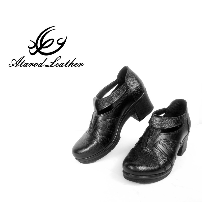 کفش زنانه چرم عطارد مدل چرم طبیعی کد SH252