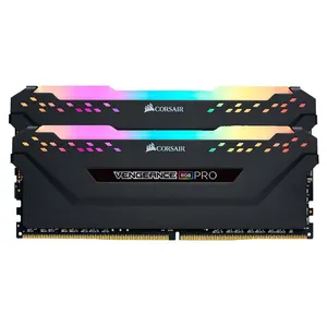 رم دسکتاپ DDR4 دو کاناله 4000 مگاهرتز CL18 کورسیر مدل VENGEANCE RGB PRO ظرفیت 32 گیگابایت