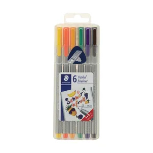 روان نویس استدلر مدل Triplus Fineliner-Summer Fruit بسته 6 عددی