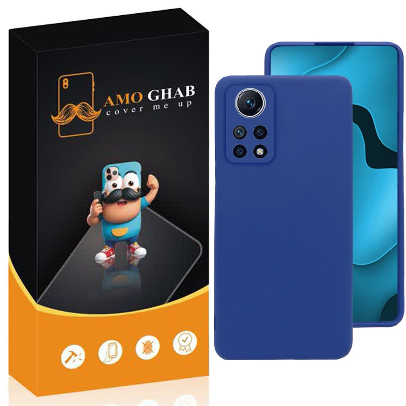 کاور عمو قاب مدل سیلیکونی مناسب برای گوشی موبایل شیائومی Redmi Note 11 Pro 4G / Note 12 Pro 4G