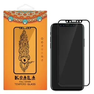 KOALA Full Cover Glass Screen Protector For Apple iPhone X