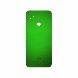 MAHOOT Metallic-Green Cover Sticker for OnePlus Nord N100