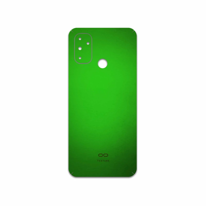 برچسب پوششی ماهوت مدل Metallic-Green مناسب برای گوشی موبایل وان پلاس Nord N100