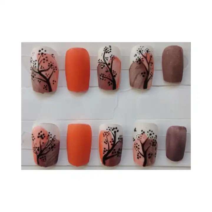 ناخن مصنوعی مدل درخت بسته ده عددی