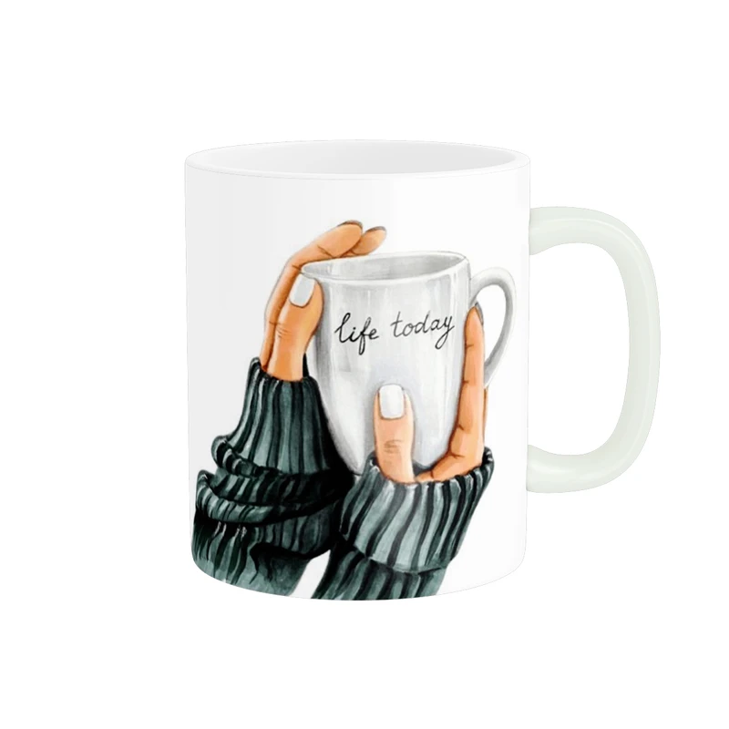 ماگ پاد آفرین طرح زیبا کد 1078