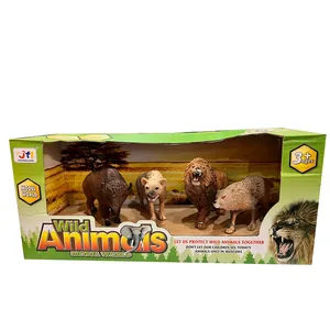 فیگور مدل Wild Animal کد 981c بسته 4 عددی