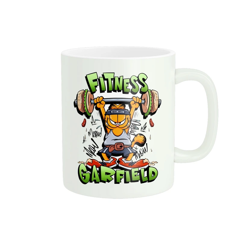 ماگ پاد آفرین مدل فیتنس طرح گارفیلد کد PM5321