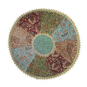 رومیزی ترمه مدل چهل تکه سالار کد F151
