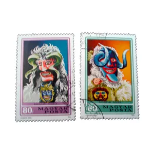 تمبر یادگاری مدل ملل کد bc-2288 مجموعه 2 عددی