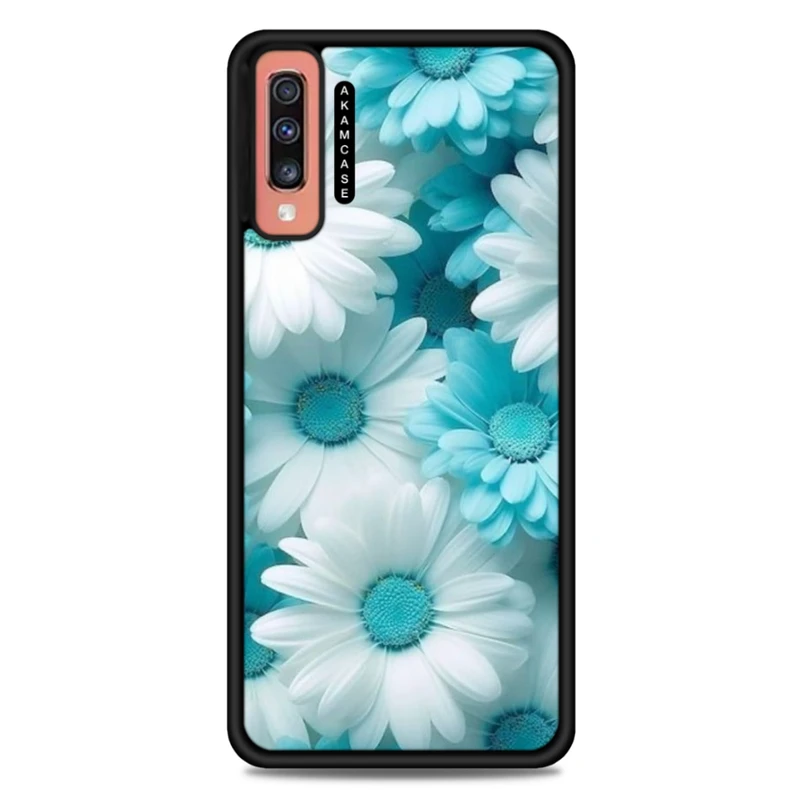 کاور آکام مدل AMC-WSGA70-FLOWERS-43 مناسب برای گوشی موبایل سامسونگ Galaxy A70