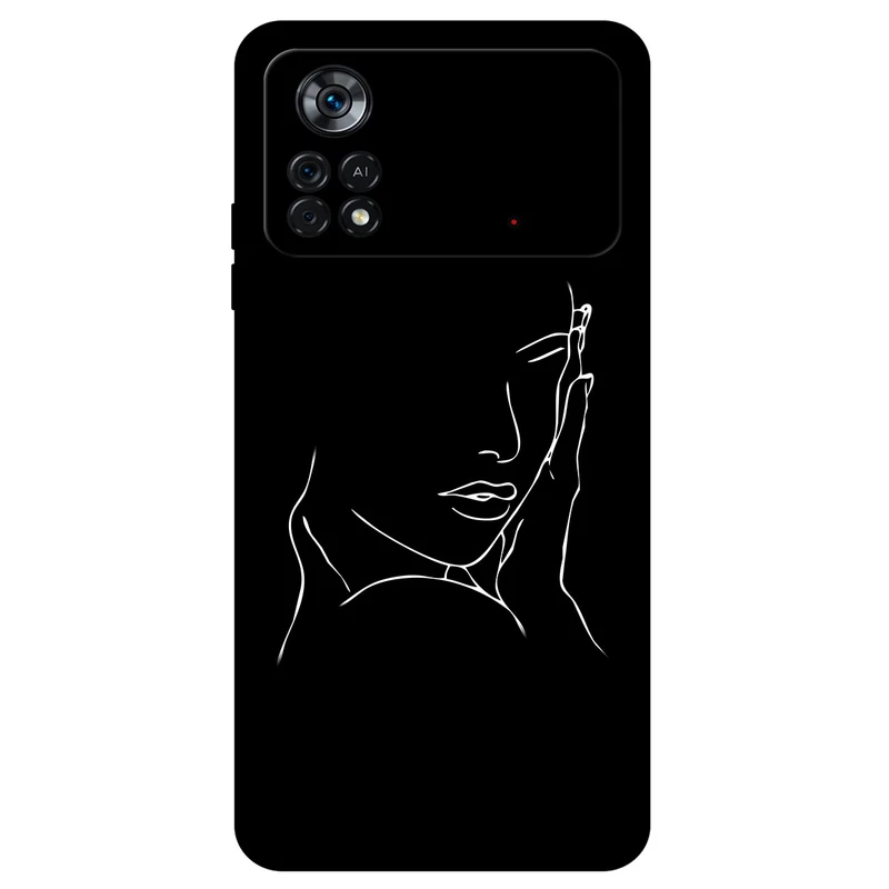 کاور مگافون طرح دخترانه مدل 8153 مناسب برای گوشی موبایل شیائومی Poco X4 Pro 5G