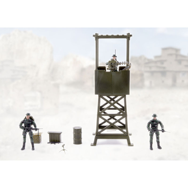 ست اسباب بازی جنگی مدل Lookout tower کد 77082 ست اسباب بازی جنگی مدل Lookout tower کد 77082