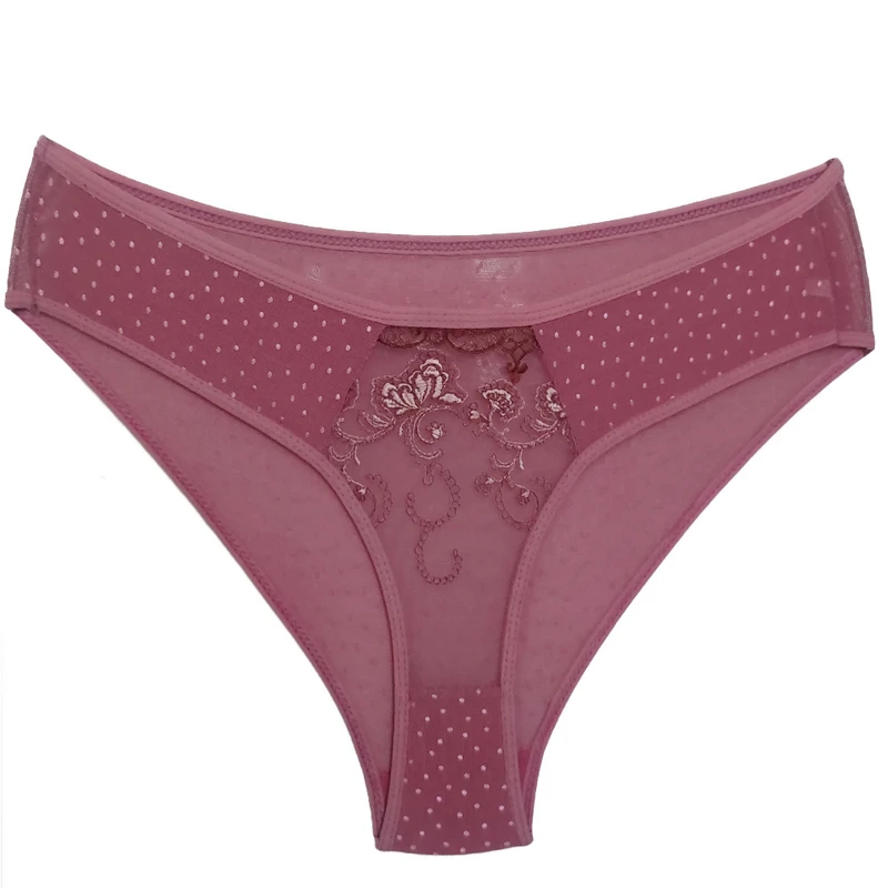 شورت زنانه مدل خال خالی توری کد AS1520