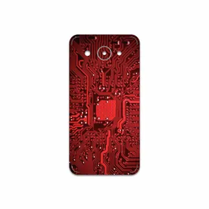 MAHOOT Red Printed Circuit Board Cover Sticker for Huawei Y3 2017