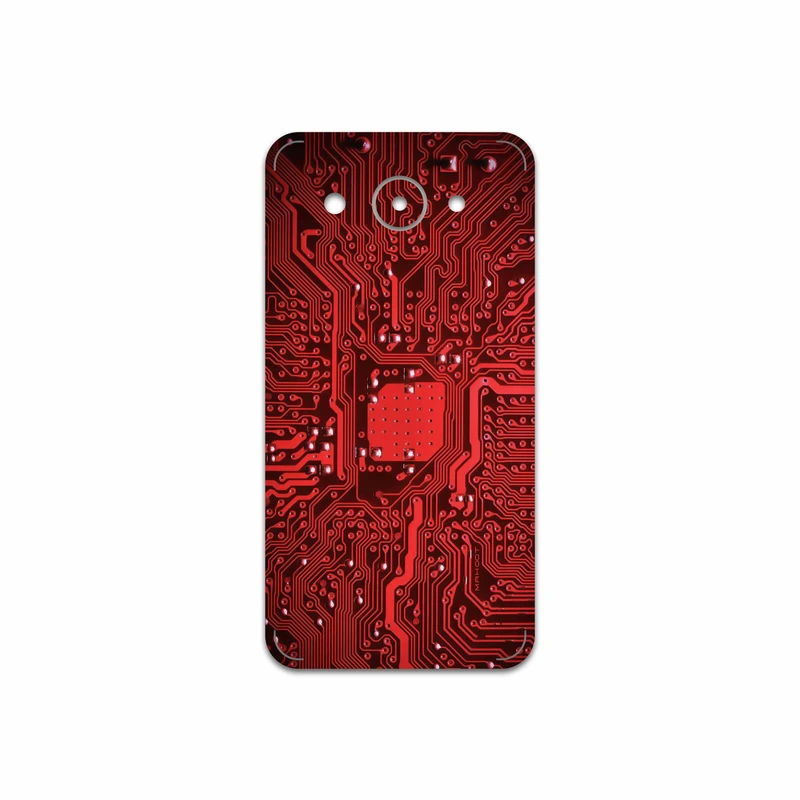 برچسب پوششی ماهوت مدل Red Printed Circuit Board مناسب برای گوشی موبایل هوآوی Y3 2017