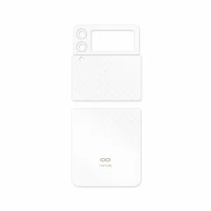 MAHOOT Cloud-Transparent Cover Sticker for Samsung Galaxy Z Flip3 5G