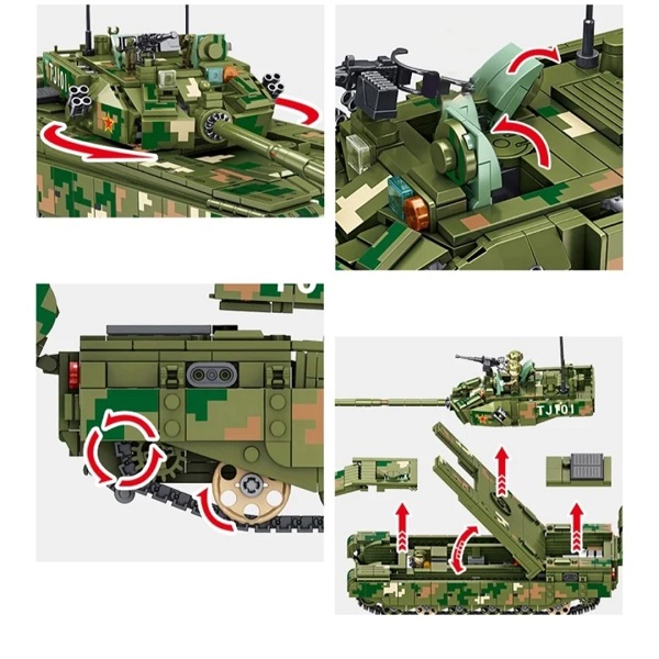 ساختنی گودی مدل تانک کد َََََ99A-ZTZ