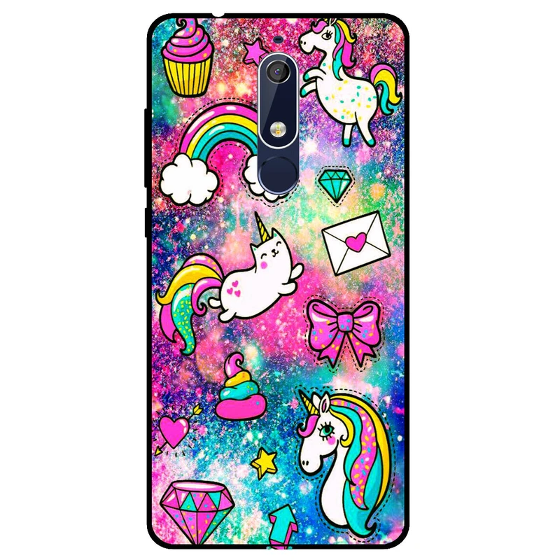 کاور مگافون طرح تک شاخ مدل 8155 مناسب برای گوشی موبایل نوکیا 5.1     