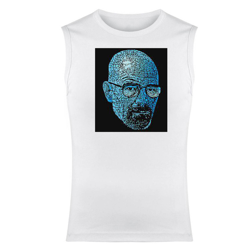 تاپ مردانه مدل breaking bad کد SH108 رنگ سفید