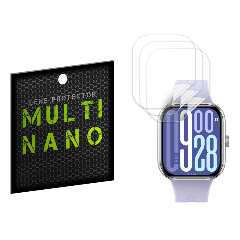محافظ صفحه نمایش مولتی نانو مدل X-S3T مناسب برای ساعت هوشمند شیائومی Redmi Watch 5 بسته سه عددی