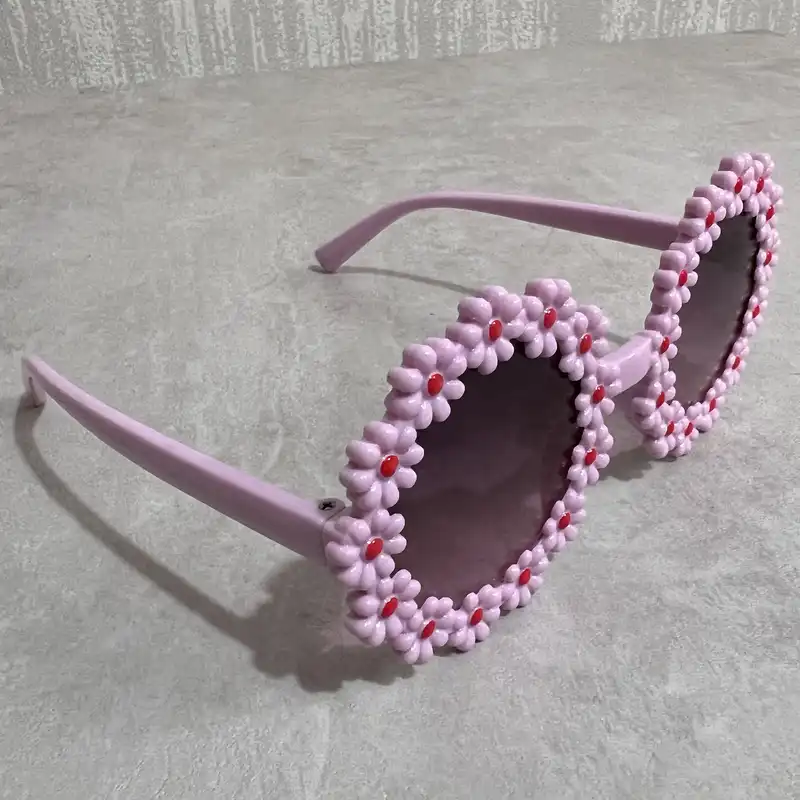 عینک آفتابی بچگانه مدل دایره بابونه کد PIN PIN 6