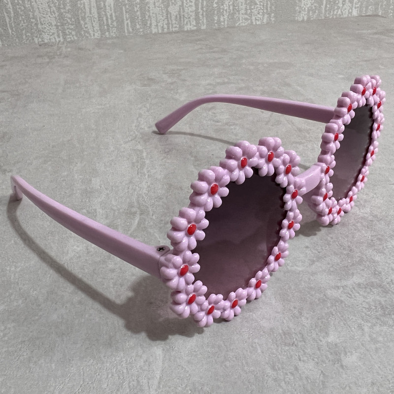 عینک آفتابی بچگانه مدل دایره بابونه کد PIN PIN 6