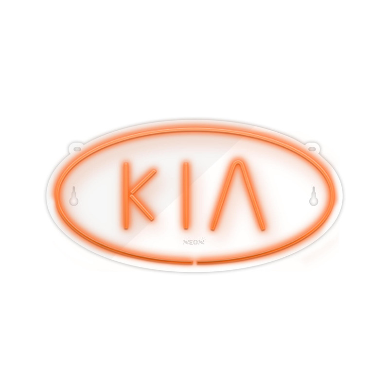 چراغ دیواری نئون دیزاین طرح Kia_ORG