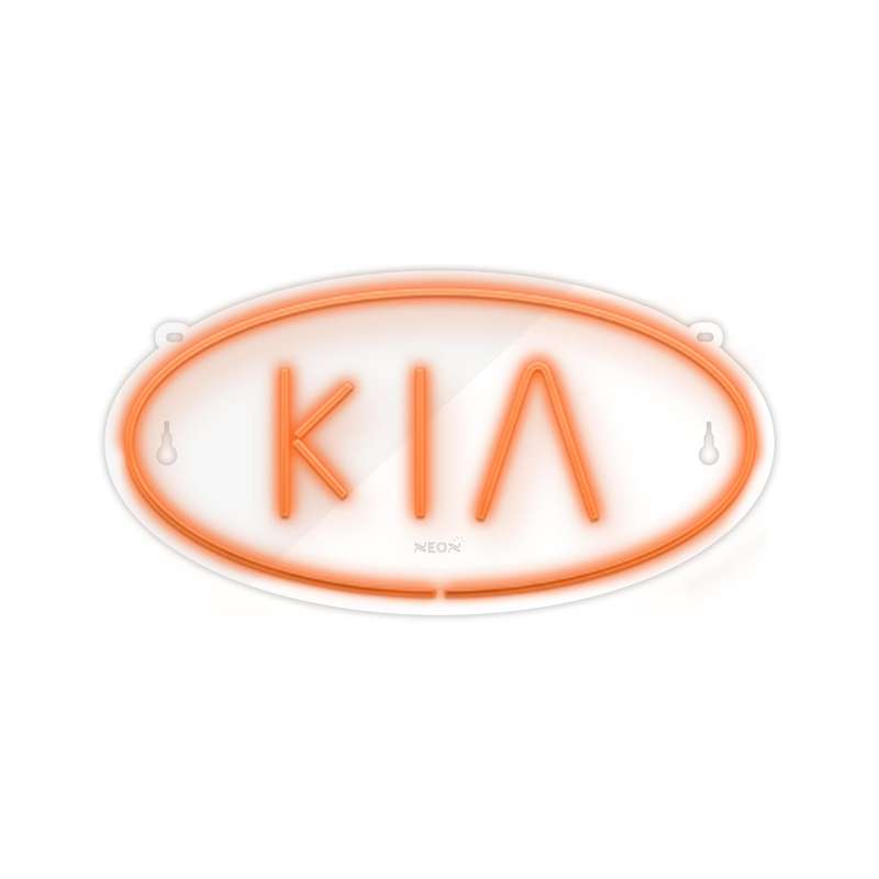 چراغ دیواری نئون دیزاین طرح Kia_ORG