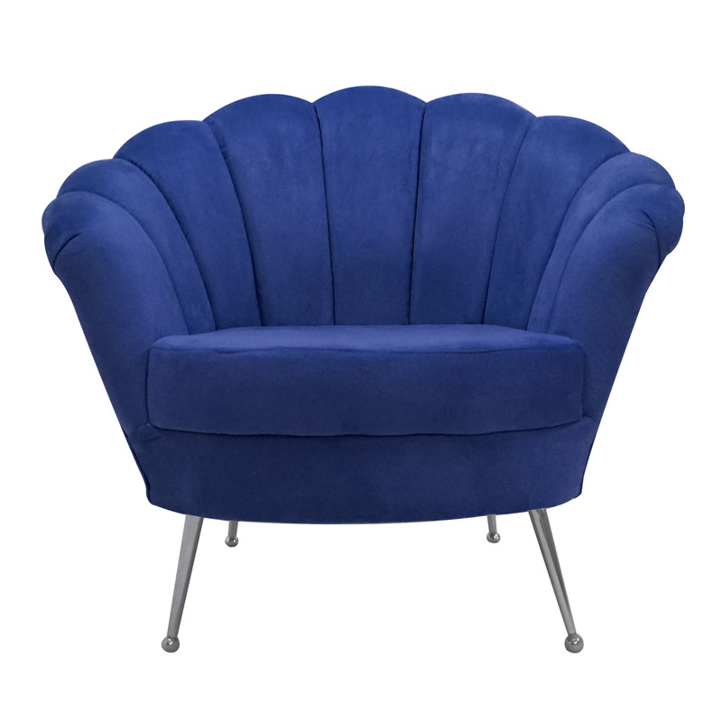 مبل راحتی یک نفره مدل صدفی کد S01