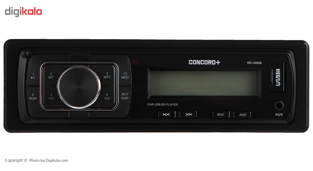 پخش خودرو کنکورد پلاس مدل KD-U3520