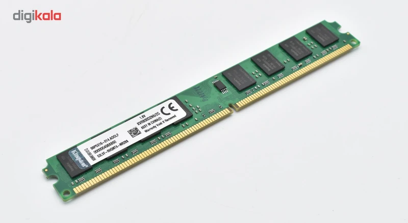 رم دسکتاپ DDR2 تک کاناله 800 مگاهرتز کینگستون ظرفیت 2 گیگابایت عکس شماره 3