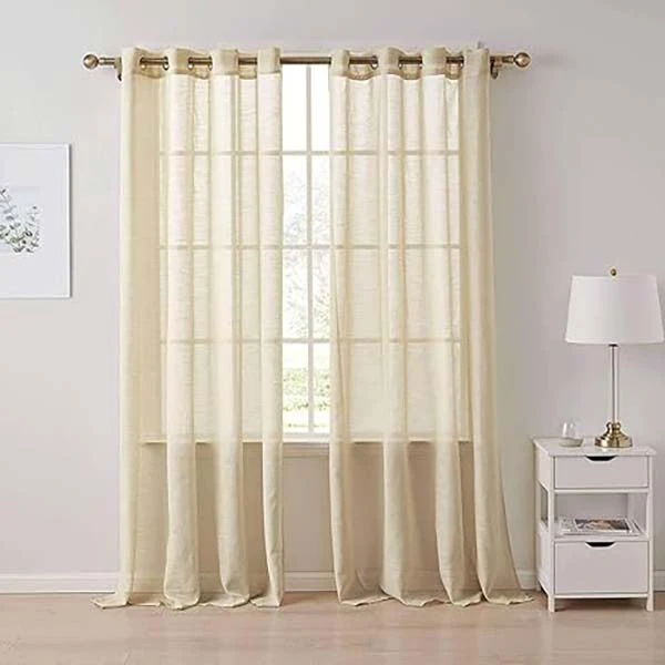 پرده مدل حریر نازلی کد p3070 سایز 600x290 سانتی متر