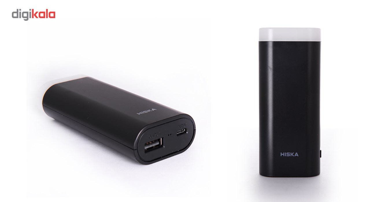 پاوربانک  و شارژر همراه هیسکا مدلXP-52  با ظر فیت 5200 میلی آمپر ساعت