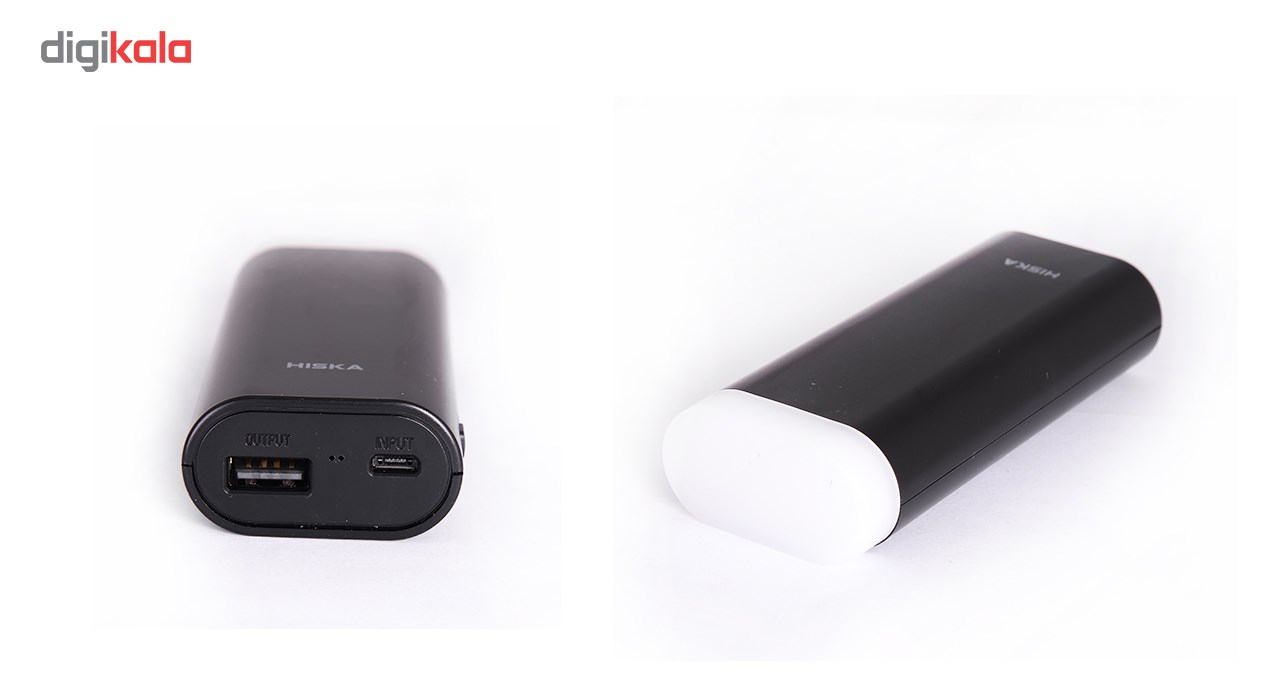 پاوربانک  و شارژر همراه هیسکا مدلXP-52  با ظر فیت 5200 میلی آمپر ساعت