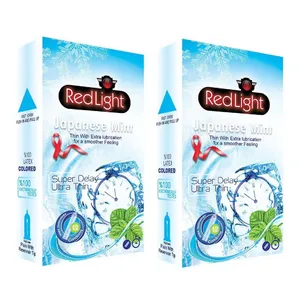 کاندوم ردلایت مدل Japanese Mint مجموعه دو عددی